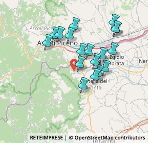 Mappa 64010 Collebigliano TE, Italia (6.66611)