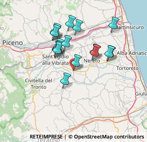 Mappa Via Tario Rufo, 64027 Sant'Omero TE, Italia (6.35118)