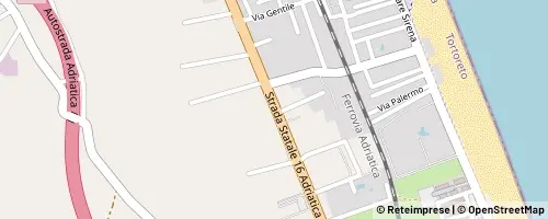 Mappa Tortoreto