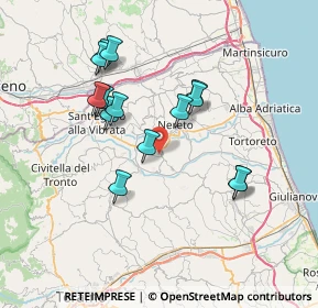 Mappa 64027 Sant'Omero TE, Italia (6.94143)