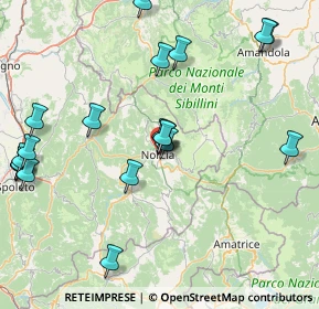 Mappa Viale Enrico Lombrici, 06046 Norcia PG, Italia (20.063)