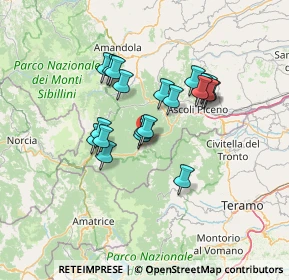 Mappa Frazione Centrale, 63095 Centrale AP, Italia (11.212)