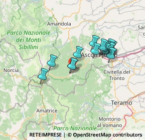 Mappa Frazione Centrale, 63095 Centrale AP, Italia (12.40375)