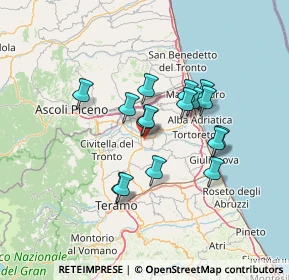 Mappa Via Lucchesi, 64027 Sant'Omero TE, Italia (11.41)