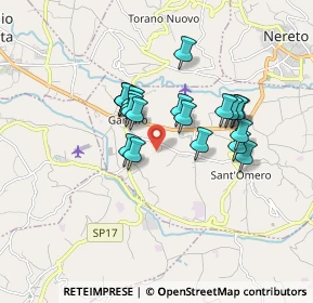 Mappa Via Lucchesi, 64027 Sant'Omero TE, Italia (1.42)