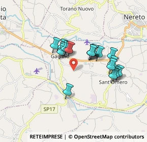 Mappa Via Lucchesi, 64027 Sant'Omero TE, Italia (1.43)
