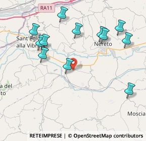 Mappa Via Lucchesi, 64027 Sant'Omero TE, Italia (4.645)