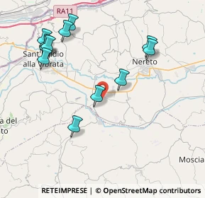 Mappa Via Lucchesi, 64027 Sant'Omero TE, Italia (4.615)