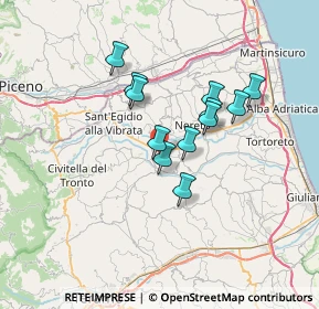 Mappa Via Lucchesi, 64027 Sant'Omero TE, Italia (5.4725)