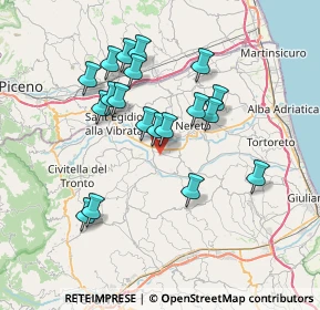 Mappa Via Lucchesi, 64027 Sant'Omero TE, Italia (6.84053)