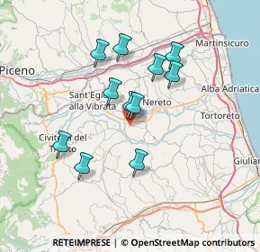 Mappa Via Lucchesi, 64027 Sant'Omero TE, Italia (6.23727)