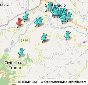 Mappa SP8, 64010 Civitella del Tronto TE, Italia (2.375)