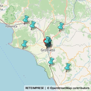 Mappa Via Topazio, 58100 Grosseto GR, Italia (10.50833)