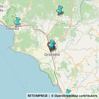 Mappa Via Topazio, 58100 Grosseto GR, Italia (33.48733)