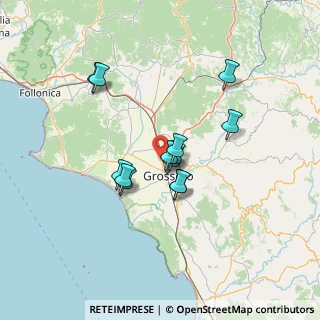 Mappa Via Topazio, 58100 Grosseto GR, Italia (11.39)