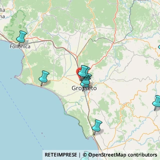 Mappa Via Topazio, 58100 Grosseto GR, Italia (22.26727)
