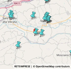 Mappa Via Capo di Fuori, 64027 Sant'Omero TE, Italia (5.842)