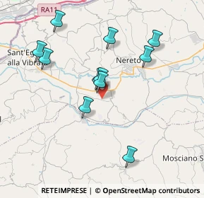 Mappa Via Capo di Fuori, 64027 Sant'Omero TE, Italia (3.75273)