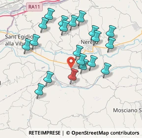 Mappa Via Capo di Fuori, 64027 Sant'Omero TE, Italia (3.823)