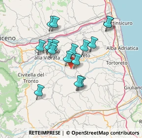 Mappa Via Caravaggio, 64027 Sant'Omero TE, Italia (6.44438)