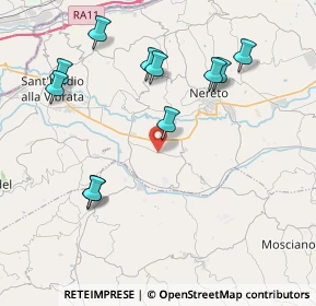 Mappa Via Caravaggio, 64027 Sant'Omero TE, Italia (4.49182)