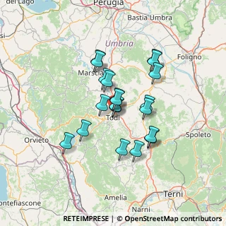 Mappa Todi, 06059 Todi PG, Italia (11.0955)