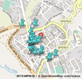 Mappa Vicolo del Tempietto, 06046 Norcia PG, Italia (0.1915)