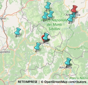 Mappa Vicolo del Tempietto, 06046 Norcia PG, Italia (17.32929)