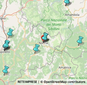 Mappa Vicolo del Tempietto, 06046 Norcia PG, Italia (21.78385)