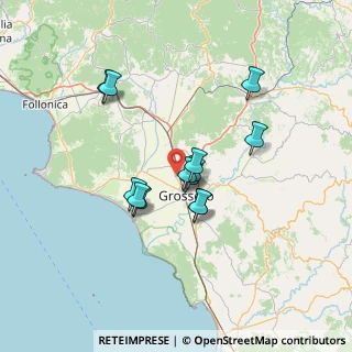 Mappa Via Aurelia Rugginosa, 58100 Grosseto GR, Italia (11.52615)