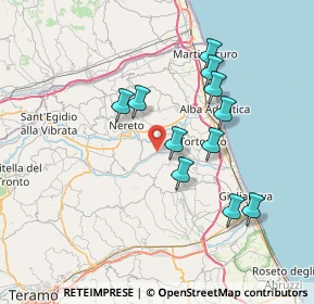 Mappa SP8, 64027 Tortoreto TE, Italia (6.83818)