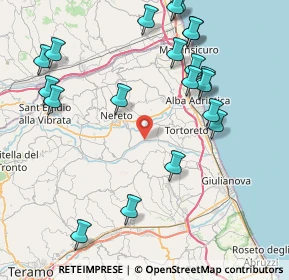 Mappa 64027 Tortoreto TE, Italia (9.952)