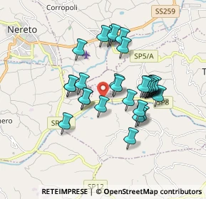 Mappa SP8, 64027 Tortoreto TE, Italia (1.54483)