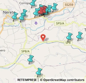 Mappa SP8, 64027 Tortoreto TE, Italia (2.691)