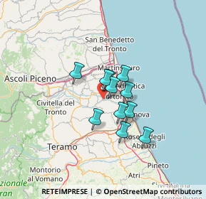 Mappa SP8, 64027 Tortoreto TE, Italia (8.67909)