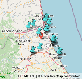 Mappa SP8, 64027 Tortoreto TE, Italia (11.241)