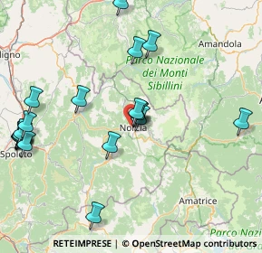 Mappa Tre Valli Umbre, 06046 Norcia PG, Italia (19.803)