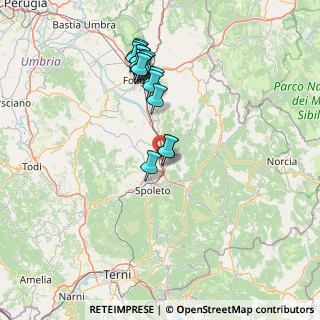 Mappa 06049 Campello sul Clitunno PG, Italia (14.91)