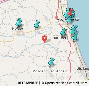 Mappa Via del Tratturo, 64018 Tortoreto TE, Italia (5.22118)