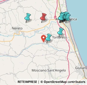 Mappa Via del Tratturo, 64018 Tortoreto TE, Italia (4.29545)