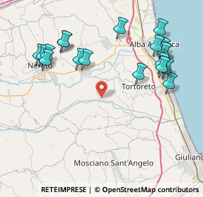 Mappa Via del Tratturo, 64018 Tortoreto TE, Italia (4.89526)