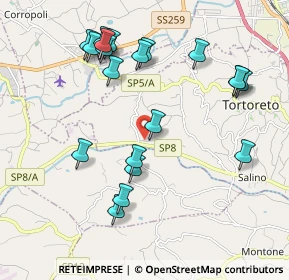 Mappa Via del Tratturo, 64018 Tortoreto TE, Italia (2.2145)