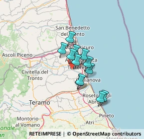Mappa Via del Tratturo, 64018 Tortoreto TE, Italia (8.75667)