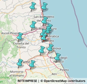Mappa Via del Tratturo, 64018 Tortoreto TE, Italia (13.07)