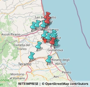 Mappa Via del Tratturo, 64018 Tortoreto TE, Italia (9.43824)