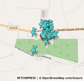 Mappa Via Amerigo Vespucci, 64027 Nucleo Artigianale TE, Italia (0.225)