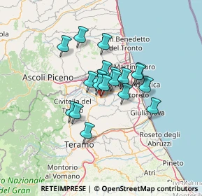 Mappa Via Marco Polo, 64027 Nucleo Artigianale TE, Italia (9.45579)