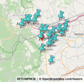 Mappa Via Indro Montanelli, 64010 Villa Lempa TE, Italia (6.307)