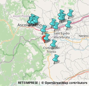 Mappa Via Indro Montanelli, 64010 Villa Lempa TE, Italia (7.32353)