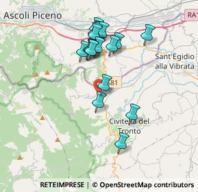 Mappa Via Indro Montanelli, 64010 Villa Lempa TE, Italia (3.53833)